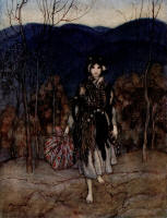 Arthur Rackham's 'Catskin' from the 1918 Edition of ''English Fairy Tales''