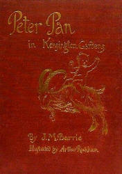 Cover for the 1906 Edition of ''Peter Pan in Kensington Garden'' illustrated by Arthur Rackham