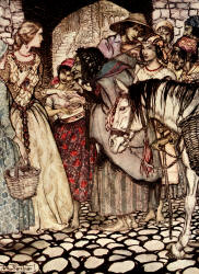 Arthur Rackham - 'The Gypsie Laddie' from ''Some British Ballads'' (1919)