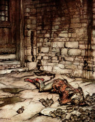 Arthur Rackham - 'Young Bekie' from ''Some British Ballads'' (1919)