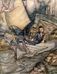 Arthur Rackham - 'A Child's Future' from ''The Springtide of Life'' (1918)