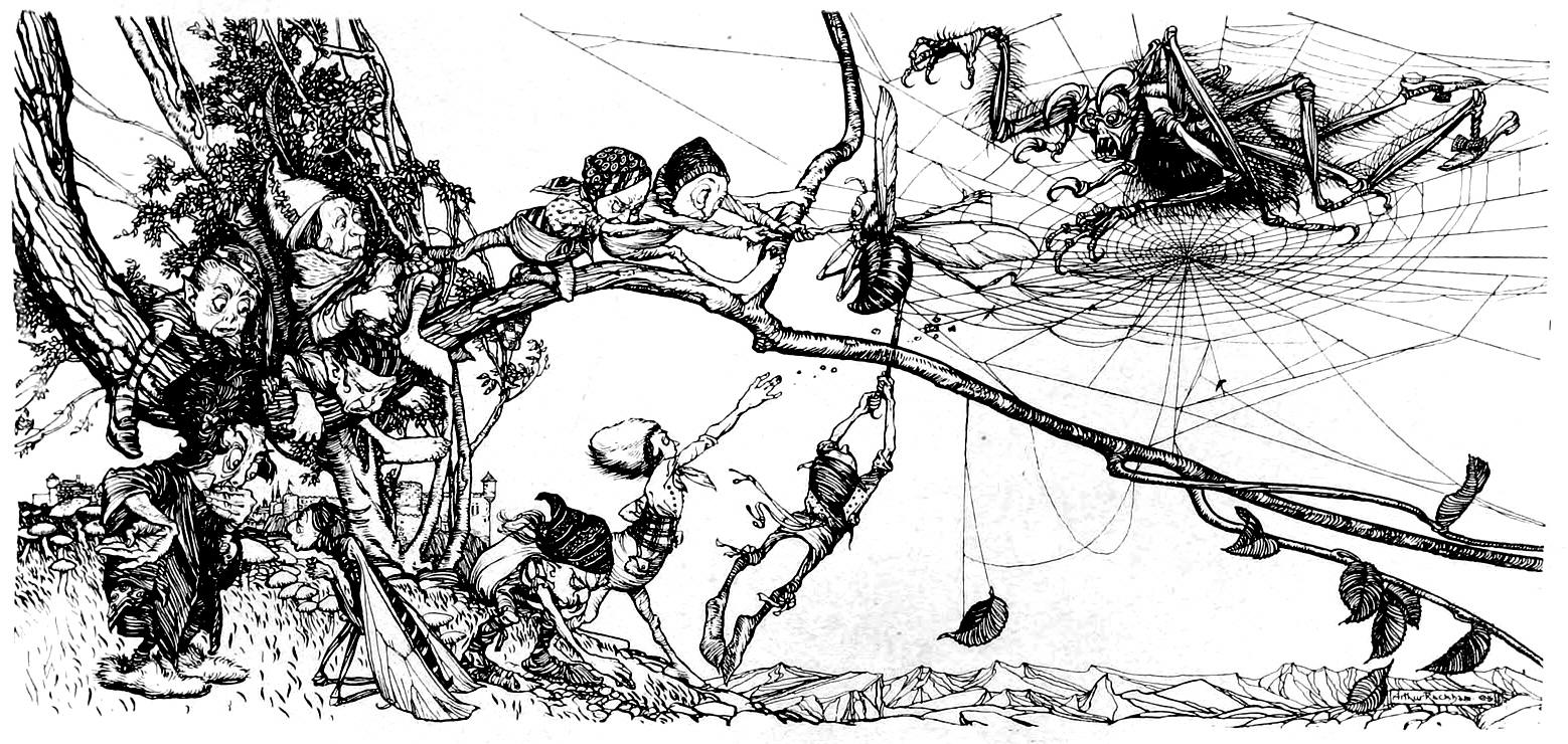 Arthur Rackham - ''The Rescue''