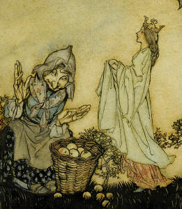 Arthur Rackham - Allington Pippin (detail)