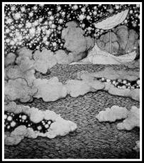 Sidney H Sime - 'The ship of Yoharneth-Lahai' from ''The Gods of Pegana''