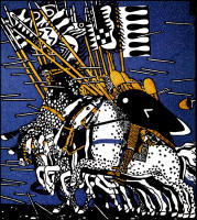 Carl Otto Czeschka illustration for ''Die Nibelung''