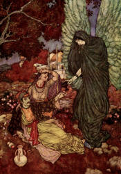 Edmund Dulac - illustration for 'The 46th Quatrain' from ''Rubaiyat of Omar Khayyam'' (1909), translated by Edward Fitzgerald