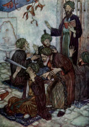 Edmund Dulac - illustration for 'The 68th Quatrain' from ''Rubaiyat of Omar Khayyam'' (1909), translated by Edward Fitzgerald