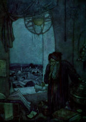 Edmund Dulac - illustration for 'The 27th Quatrain' from ''Rubaiyat of Omar Khayyam'' (1909), translated by Edward Fitzgerald