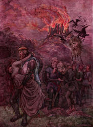 Frank C Pape - 'The Destruction of Doubting Castle' from ''The Pilgrim's Progress'' (1910)
