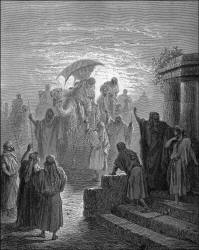 Gustave Dore - 'The Meeting of Eliezer and Rebekah' from the ''Holy Bible''