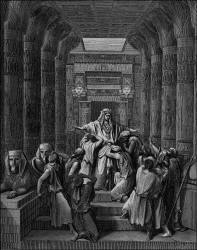 Gustave Dore - 'Joseph makes himself known to his Brethren' from the ''Holy Bible''