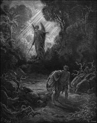 Gustave Dore - 'Adam and Eve driven out of Eden' from the ''Holy Bible''