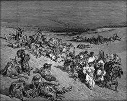 Gustave Dore - 'The Murrain of Beasts' from the ''Holy Bible''