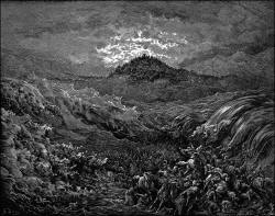 Gustave Dore - 'The Egyptians drowned in the Red Sea' from the ''Holy Bible''