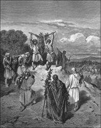 Gustave Dore - 'The Return of the Spies from the Land of Promise' from the ''Holy Bible''