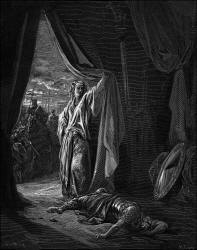Gustave Dore - 'Jael and Sisera' from the ''Holy Bible''