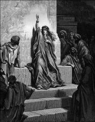 Gustave Dore - 'Deborah' from the ''Holy Bible''