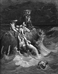 Gustave Dore - 'The Deluge' from the ''Holy Bible''