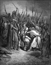Gustave Dore - 'Death of Agag' from the ''Holy Bible''