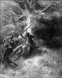 Gustave Dore - 'Death of Absalom' from the ''Holy Bible''