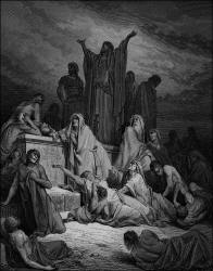 Gustave Dore - 'Plague of Jerusalem' from the ''Holy Bible''