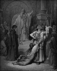 Gustave Dore - 'Judgment of Solomon' from the ''Holy Bible''