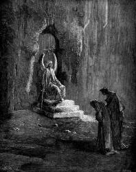 Gustave Dore - Illustration for Canto IX, line 74 'Purgatory' in ''Purgatory and Paradise'' (1889), written by Dante Alighieri