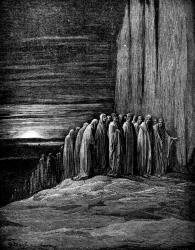 Gustave Dore - Illustration for Canto XVIII, lines 87-90 'Purgatory' in ''Purgatory and Paradise'' (1889), written by Dante Alighieri