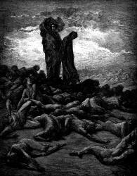 Gustave Dore - Illustration for Canto XX, lines 17-19 'Purgatory' in ''Purgatory and Paradise'' (1889), written by Dante Alighieri
