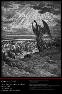 Fine Art Poster showing an image from the ''Holy Bible'', illustrated by Gustave Dore