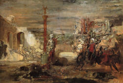 Gustave Moreau's ''Death Offers Crowns to the Winner of the Tournament''