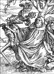 Hans Holbein - 'Der Abt' ('The Abbot') from ''Der Todten-Tantz'' (''The Dance of Death'')