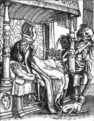 Hans Holbein - 'Die Furstin' ('The Princess') from ''Der Todten-Tantz'' (''The Dance of Death'')