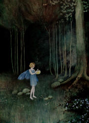 Ida Rentoul Outhwaite - 'The Glowlamp Fairy' from ''Fairyland'' (1926)