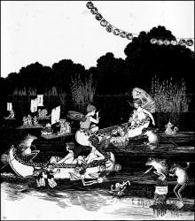 Ida Rentoul Outhwaite - 'A Regatta' from ''Fairyland'' (1926)