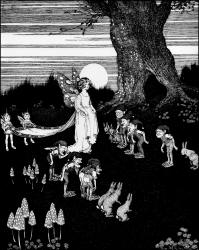 Ida Rentoul Outhwaite - 'Serana's greatest friend was a bridesmaid' from ''Fairyland'' (1926)