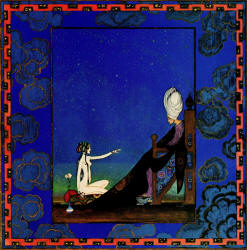 Kay Nielsen - one of three full colour 'Prologue' illustrations ... from the ''Thousand Nights and a Night'' (1918-22) suite