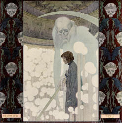 Heinrich Lefler and Joseph Urban - 'Gevatter Tod' ('The Godfather's Death') from ''Grimm's Marchen'' (1905)