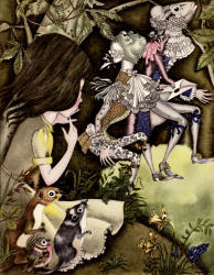 Adrienne Segur's 'Petit Cochon et Poivre' ('Pig and Pepper') from ''Alice au pays des merveilles'' (''Alice's Adventures in Wonderland'')