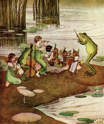 Ida Rentoul Outhwaite - 'The Jazz Band' from ''The Enchanted Forest'' (1921)