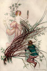 Warwick Goble - 'To Merciless Beauty' from ''The Complete Poetical Works of Geoffrey Chaucer'' (1912)