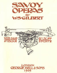 Title page for ''Savoy Operas'' (1909), illustrated by William Russell Flint