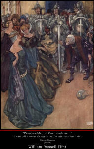 Fine Art Poster sample showing a William Russell Flint illustration from ''Savoy Operas'' (1909)